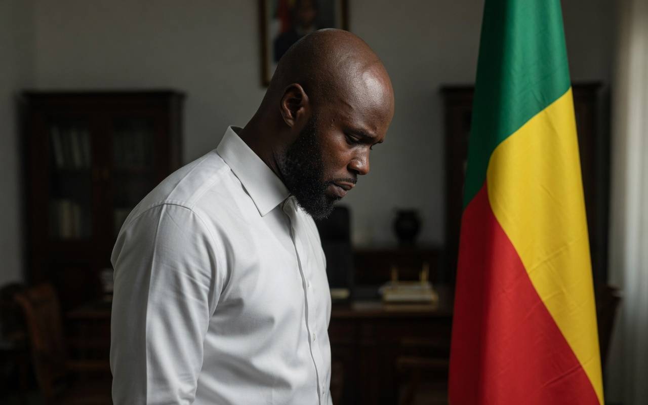 Kemi Seba lors de son arrestation en Afrique du Sud