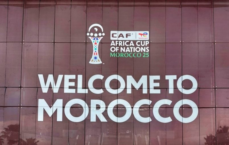 L'équipe du Sénégal célébrant après un match de la CAN 2025