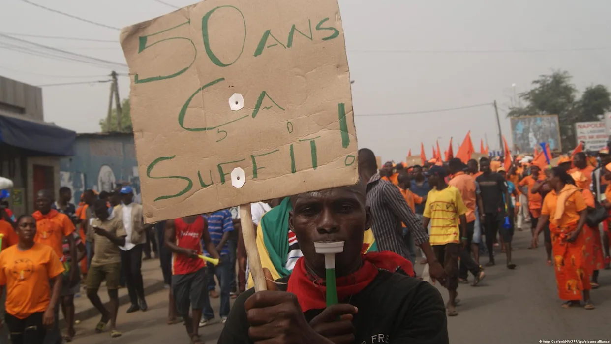 Manifestation réprimée au Togo en 2017