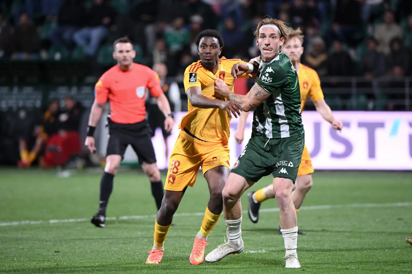 Rodez s'impose face au Red Star dans un match échevelé en Ligue 2