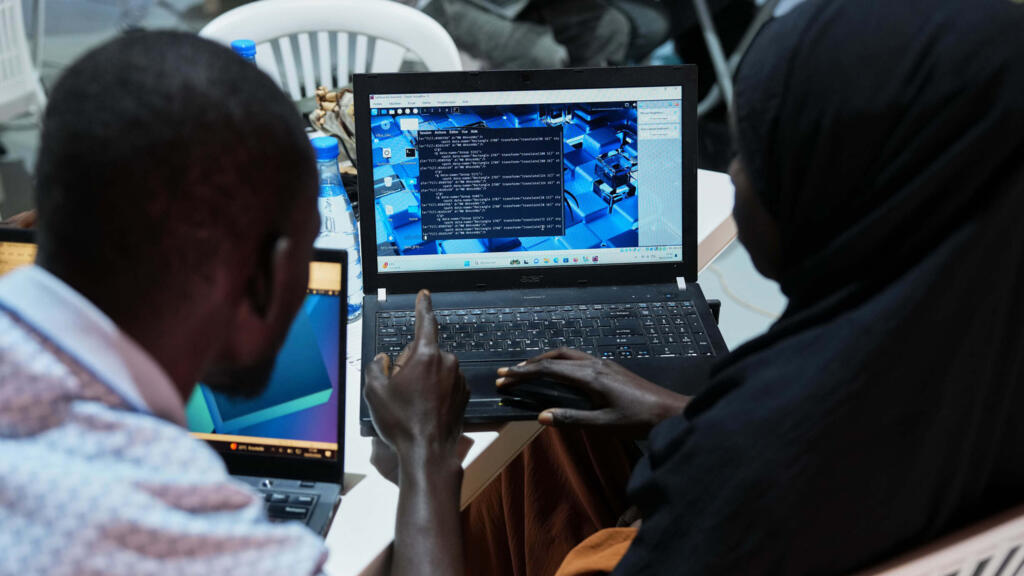 Illustration d'un événement sur le cyberespace à Dakar, au Sénégal