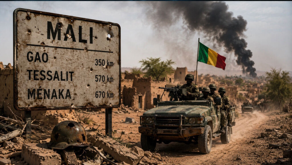 Soldats armés au Mali