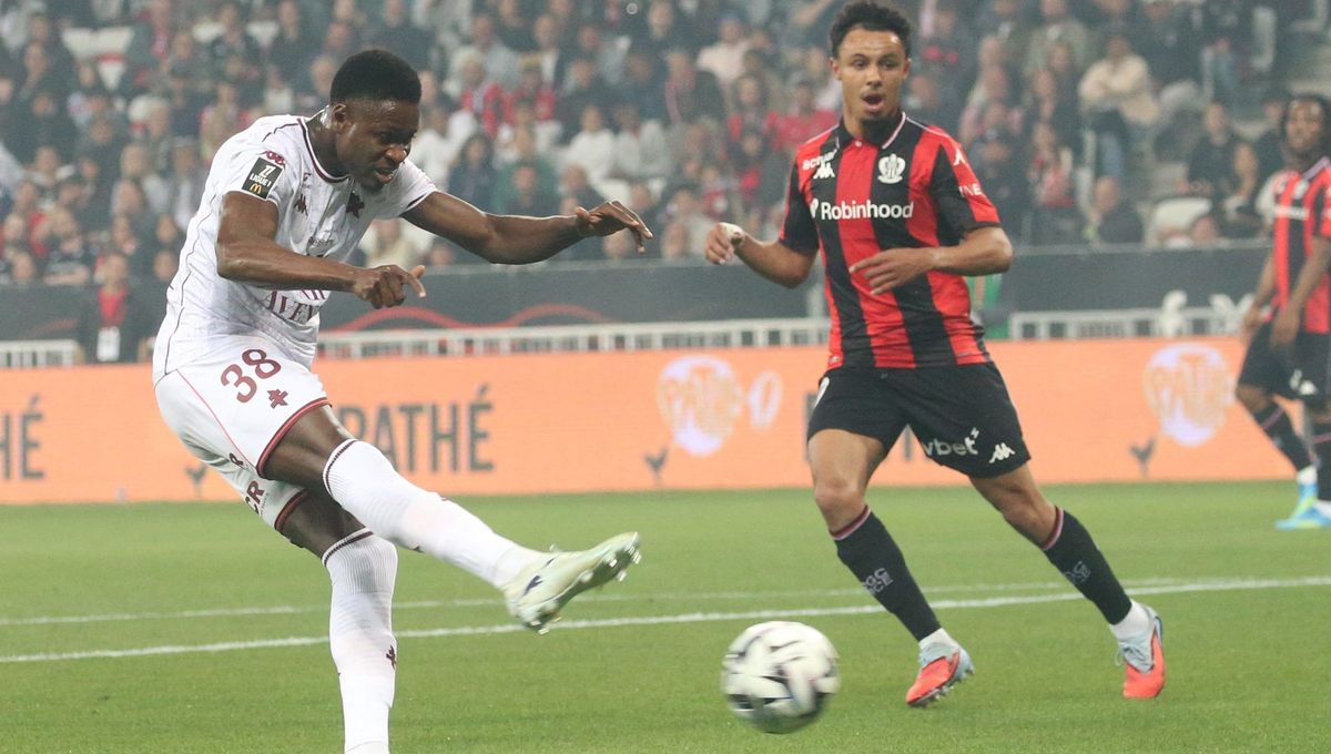 illustration du match Nice - Metz