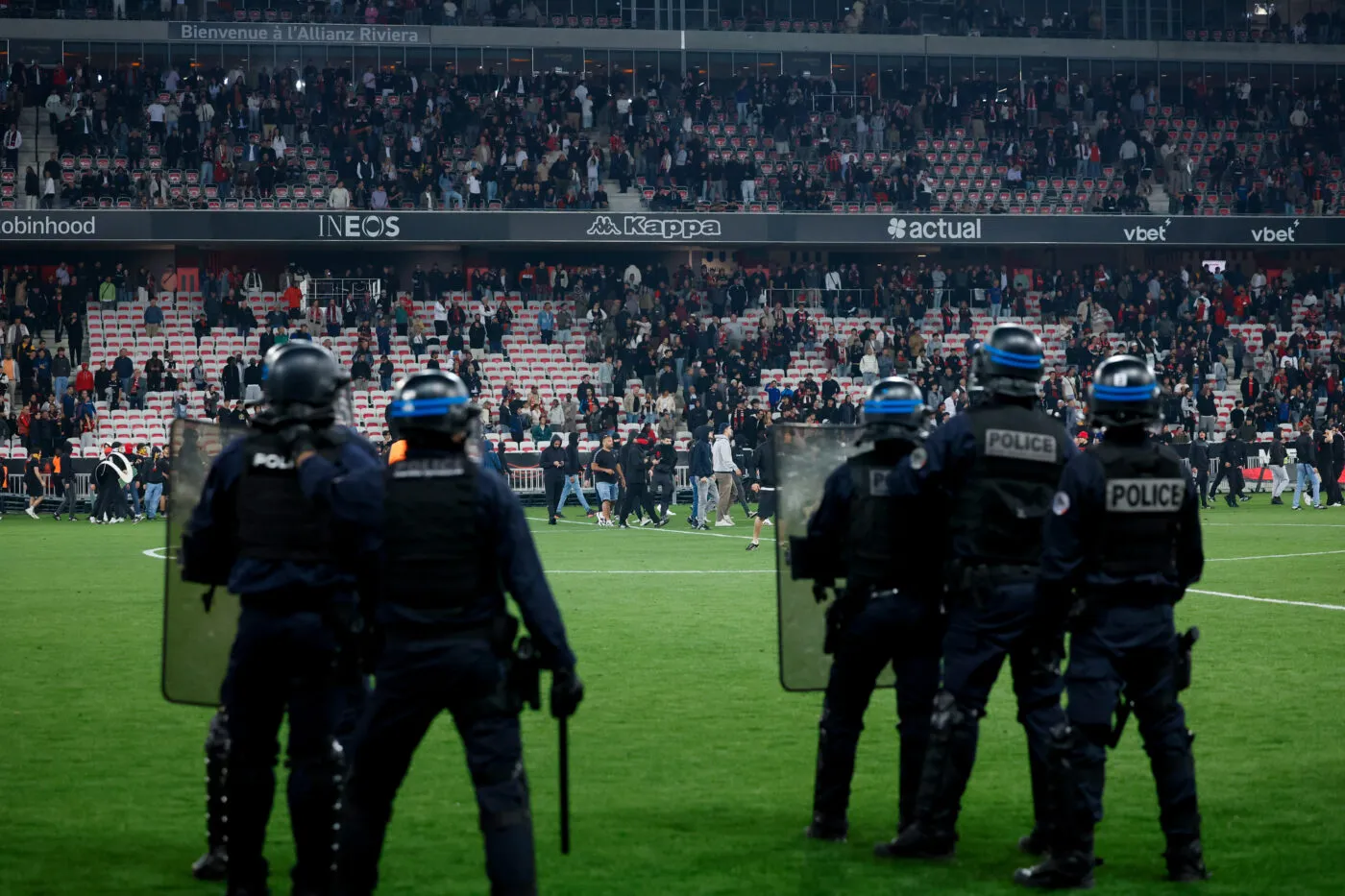 Nice avant ses barrages contre Saint-Étienne