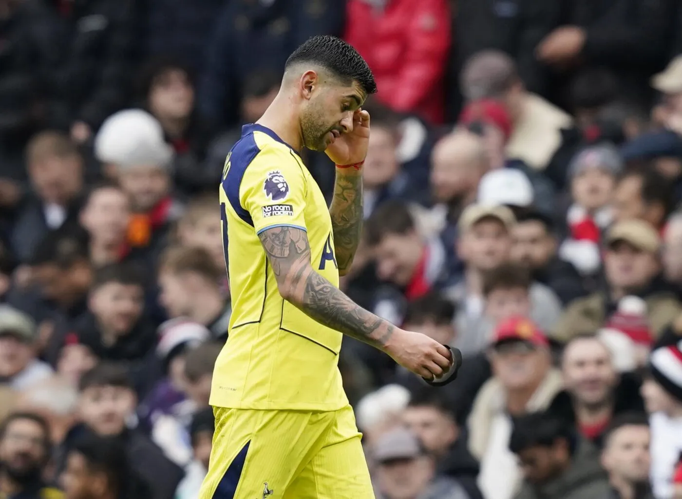 Romero absent au moment décisif pour Tottenham