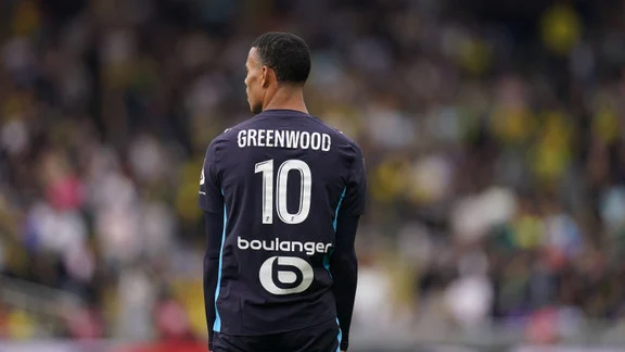 Mason Greenwood en action sous les couleurs de l'OM