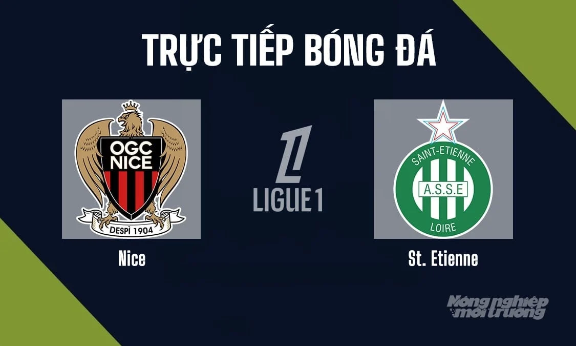 Diffusion en direct du match Nice - Saint-Étienne en Ligue 1 Match de Ligue 1 Nice vs Saint-Étienne le 30 mai 2026