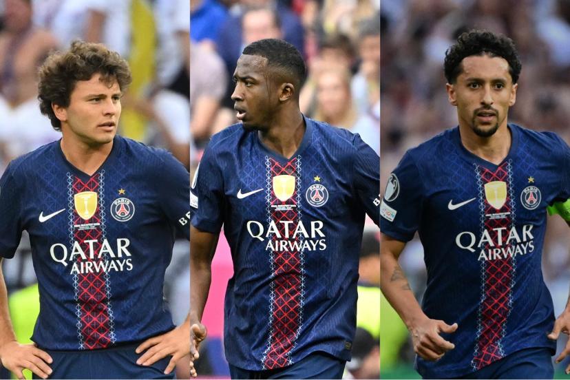 João Neves, Willian Pacho et Marquinhos ont reçu les trois meilleures notes des internautes