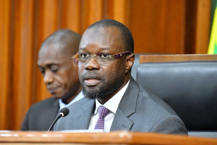 Ousmane Sonko, président de l'Assemblée nationale sénégalaise