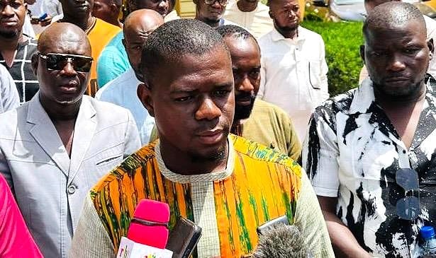 Ismaël Sawadogo, président de l'Association des jeunes commerçants du Burkina Faso