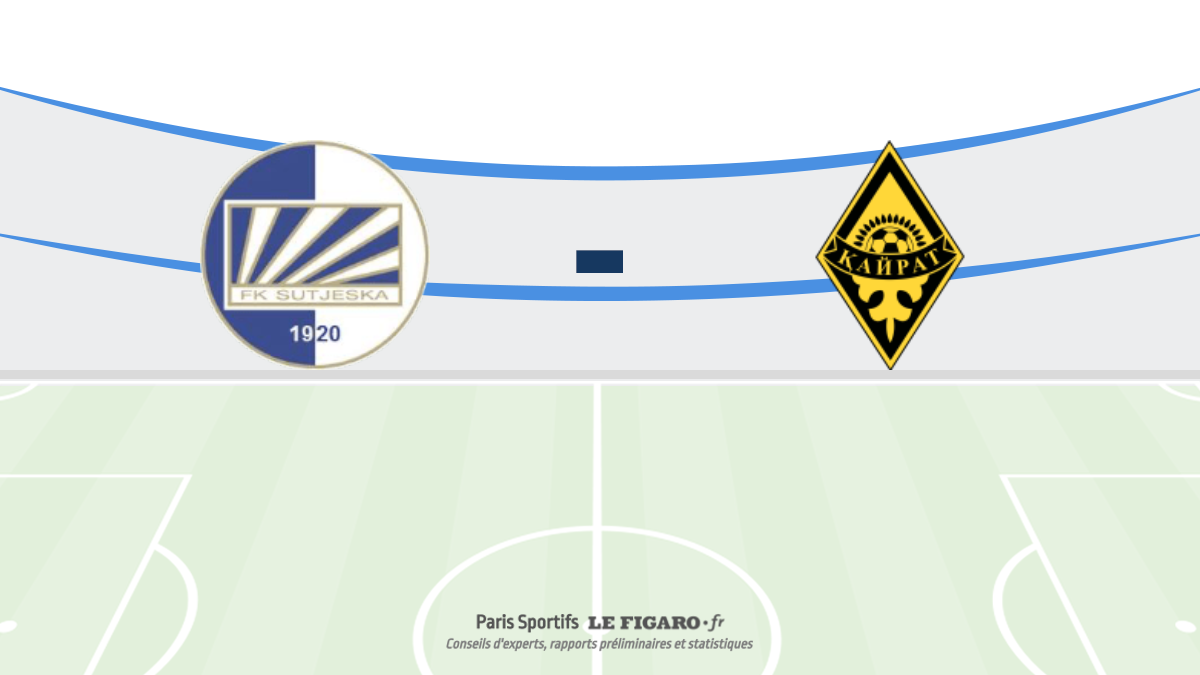Illustration du match Sutjeska Kaïrat Almaty