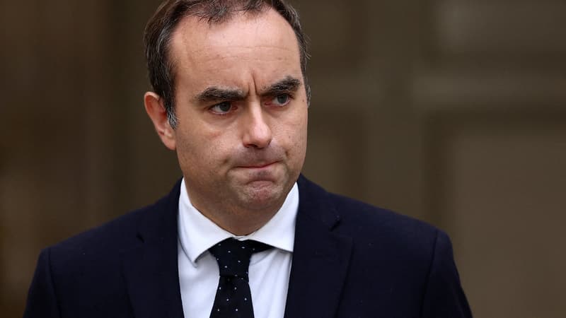 Le Premier ministre Sébastien Lecornu lors d'une réunion à Matignon en octobre 2025