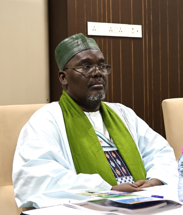 Cheikh Barham Aboubacar, coordinateur du CDIR, souligne l'importance du dialogue interreligieux