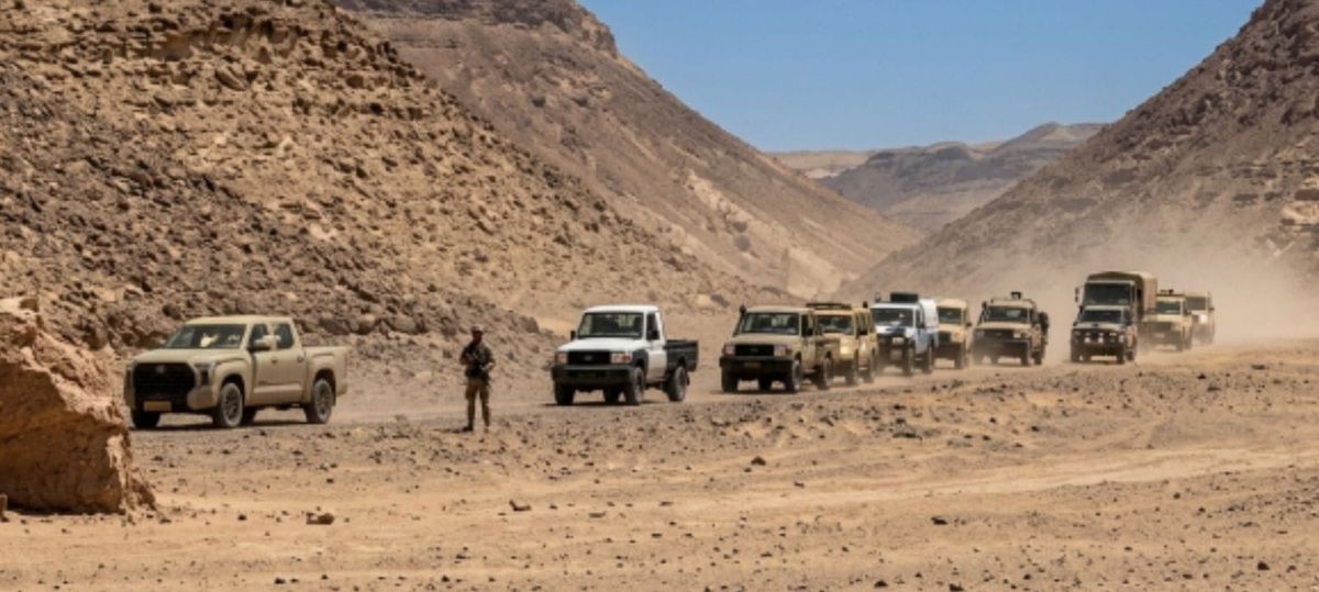 renforcement de la sécurité en Libye : opération de surveillance aux confins du Tchad