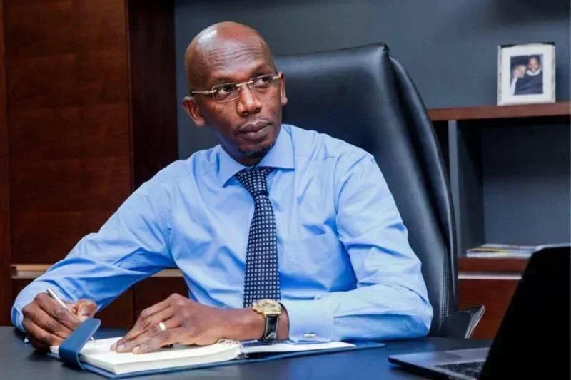 Lansana Gagny Sakho lors d'un débat politique au Sénégal