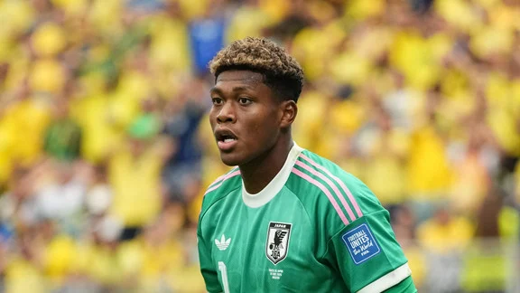 Zion Suzuki, gardien japonais lors d'un match de Coupe du Monde