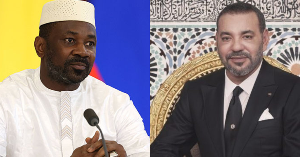 Mohammed VI et Assimi Goïta discussion diplomatique