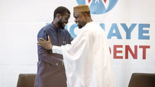 Ousmane Sonko et Bassirou Diomaye Faye